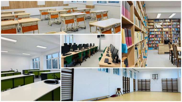 Megújult az élesdi Constantin Șerban Líceum