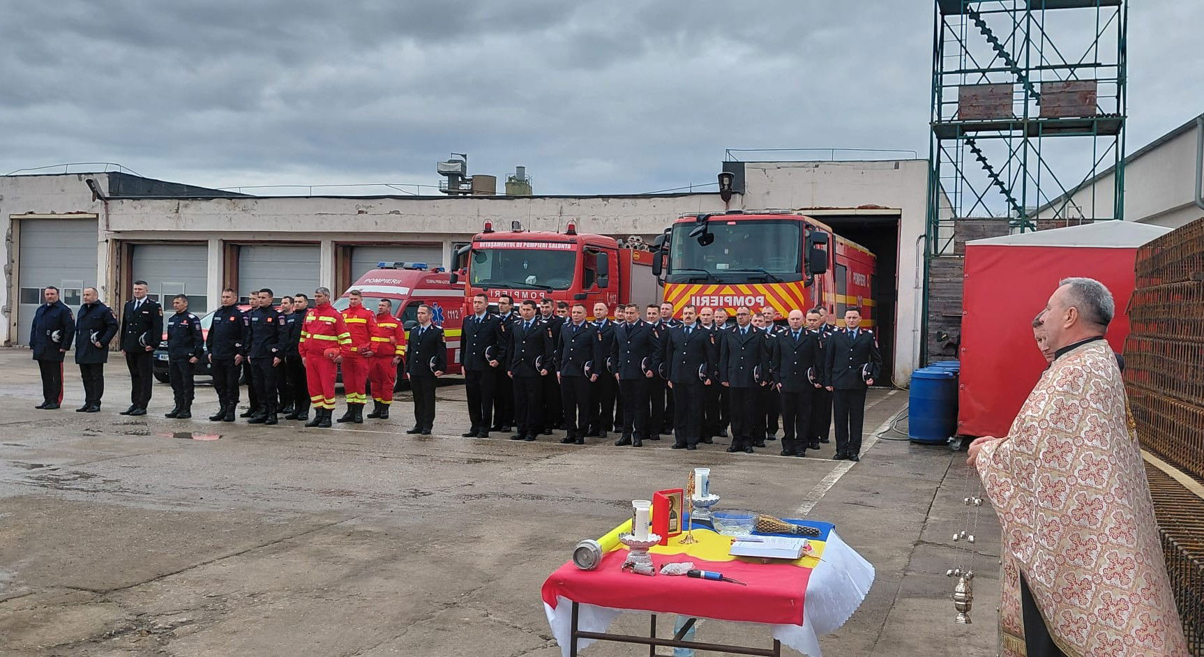 Megkezdődött a szalontai tűzoltóállomás újjáépítése