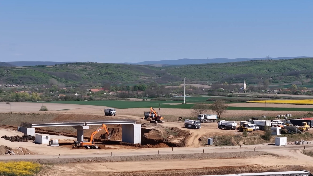 Közúti csomópont épül az autópályánál, Szentjobb polgármestere fejlődést remél a beruházástól