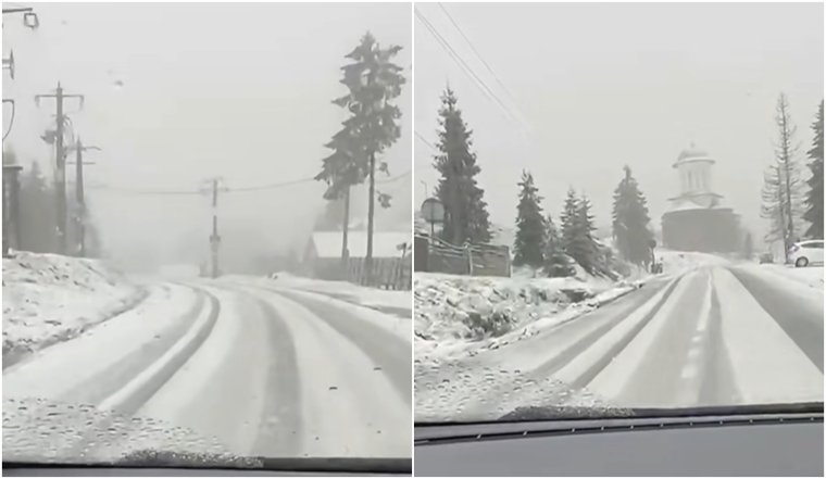 Májusi havazás: fehérbe öltözött Bihar megye hegyvidéke