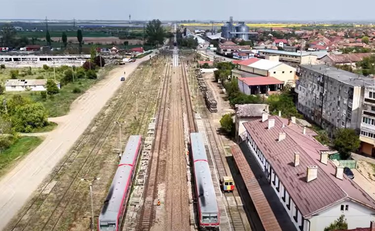 Befejezéséhez közeledik a Nagyszalonta-Cséffa vasútvonal korszerűsítése | VIDEÓ