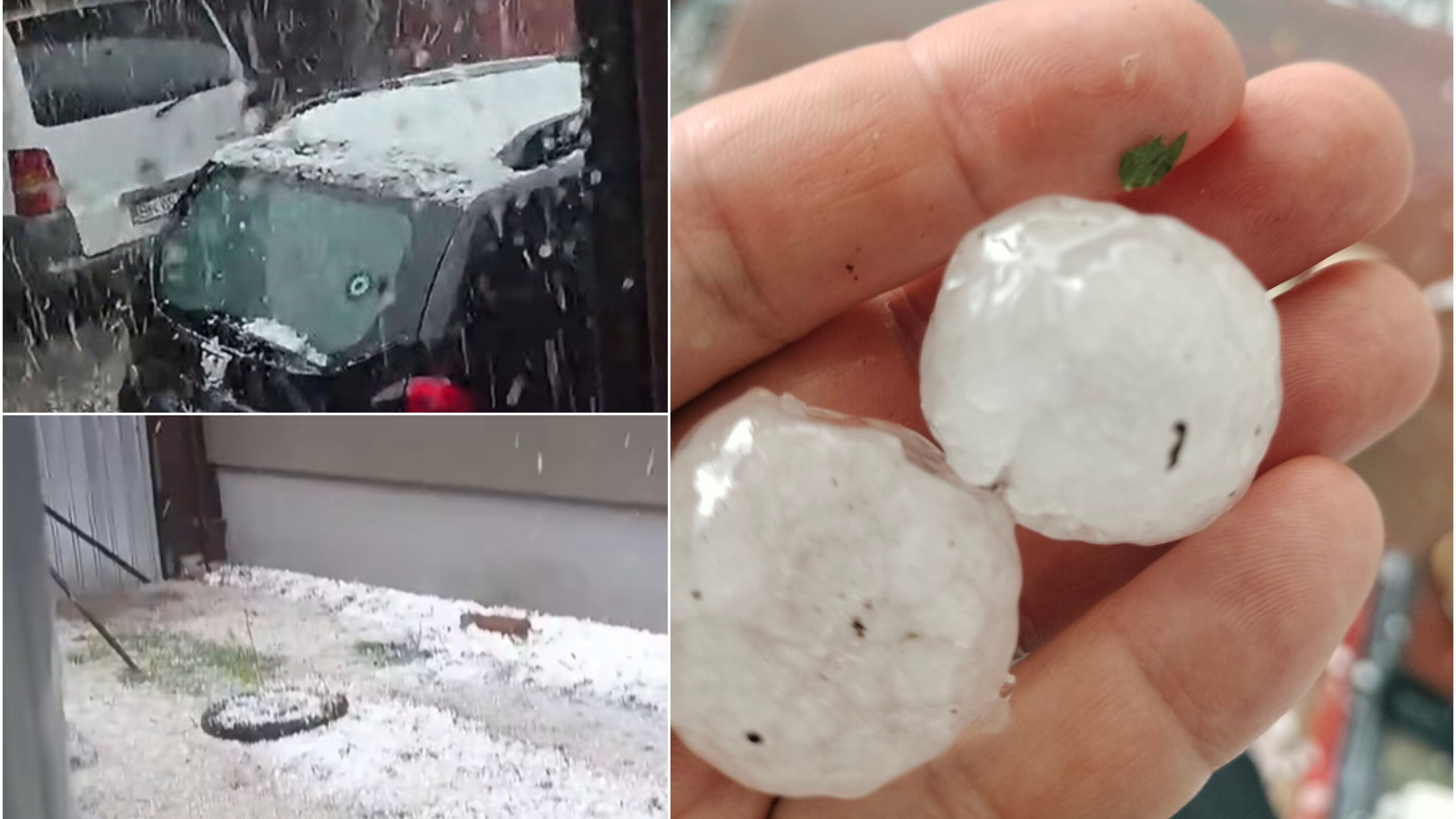 Jégeső és heves vihar söpört végig Bihar megye északi részén