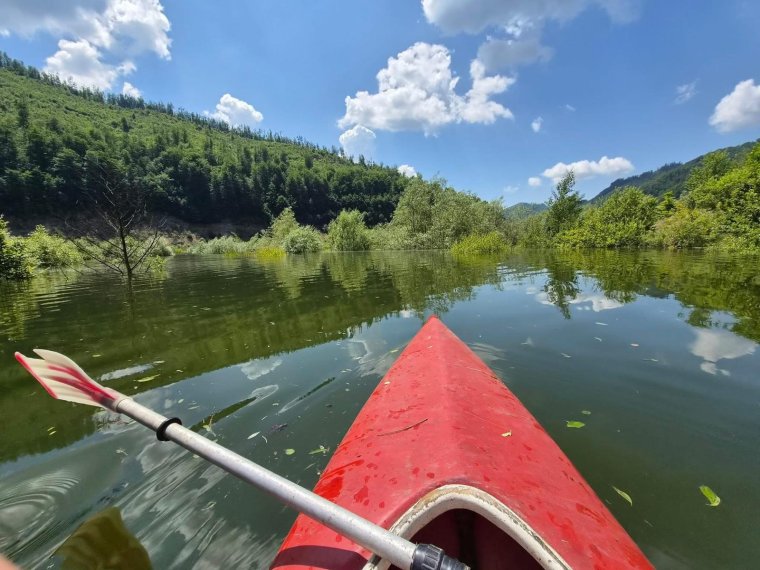 Csak ilyen járművekkel lehet vízre szállni a Jád-völgyi víztározón