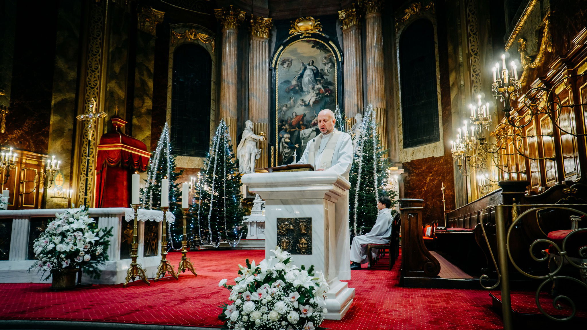 Hálaadással búcsúztatták az óévet a nagyváradi római katolikus székesegyházban