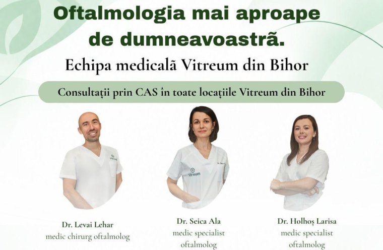 Vitreum Szemészet: rendelők Bihar megyében és tanácsok a látás védelméért