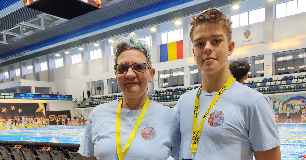 David Popovici nevével fémjelzett versenyen indult a Crișul fiatal úszója