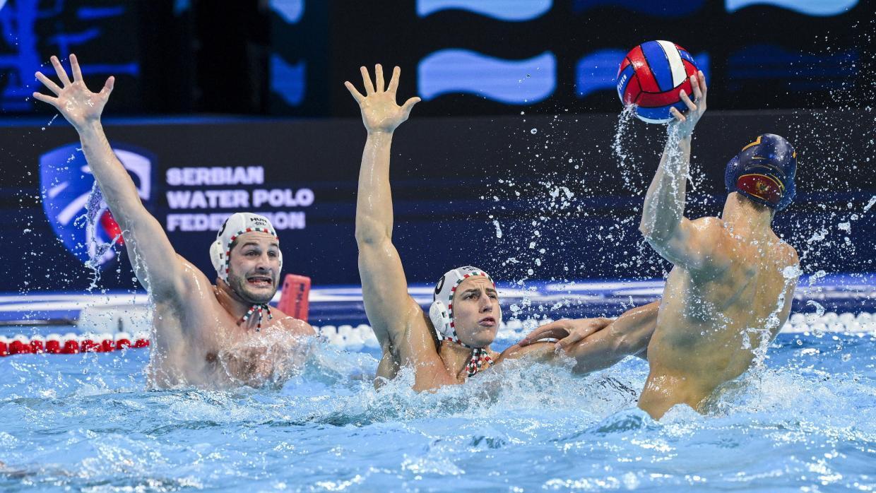 Csoportelsőként középdöntős a magyar pólóválogatott