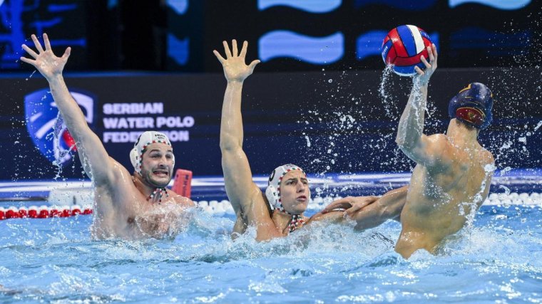 Csoportelsőként középdöntős a magyar pólóválogatott