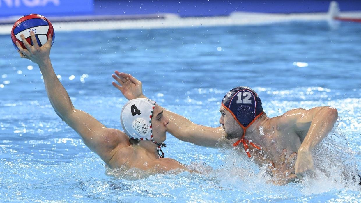 Megizzadtak a győzelemért a magyar pólósok