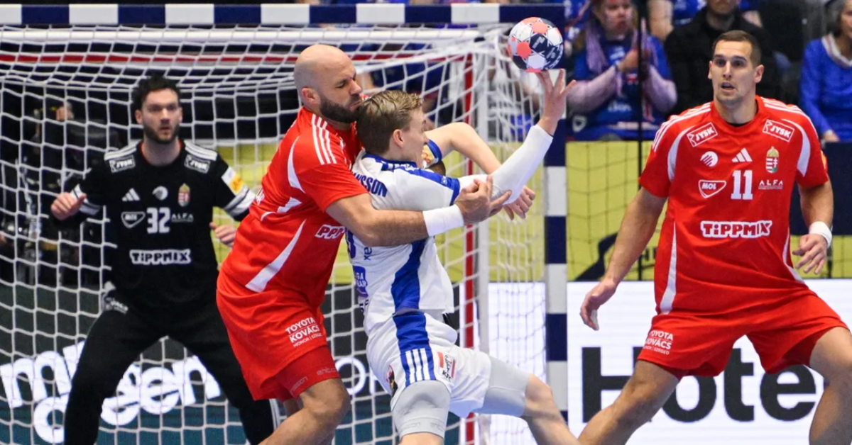 Férfi kézi-Eb: szoros meccsen egy gól döntött Izland javára