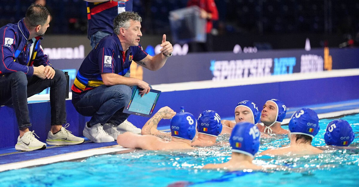 Teljesítette célkitűzését a román férfi vízilabda-válogatott