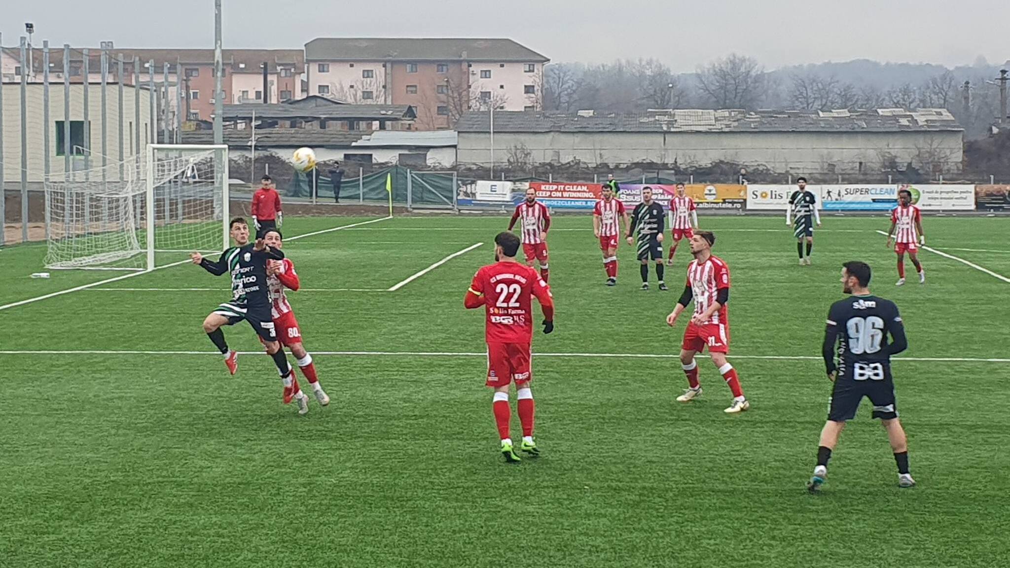 Hajtós mérkőzést játszottak Belényesen a zöld-fehérek