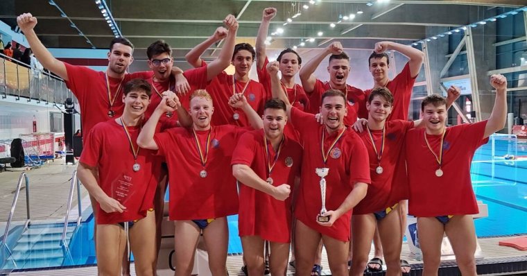 Ezüstérmes lett a Crișul az U20-as vízilabda-bajnokságban