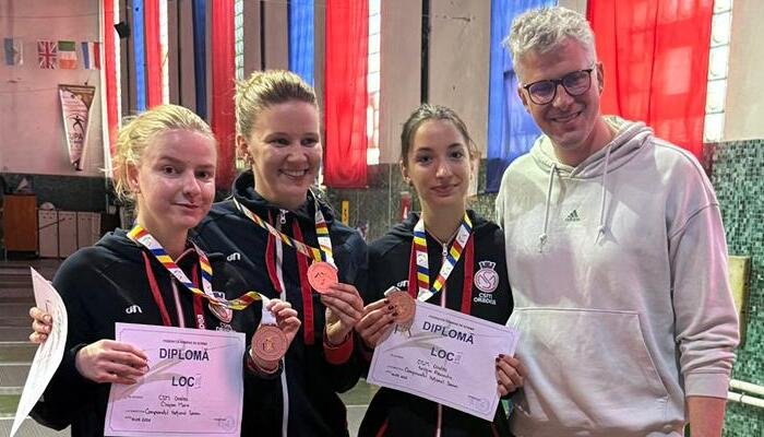 Ezüst és bronz jutott a váradi vívóknak az országos bajnokságon