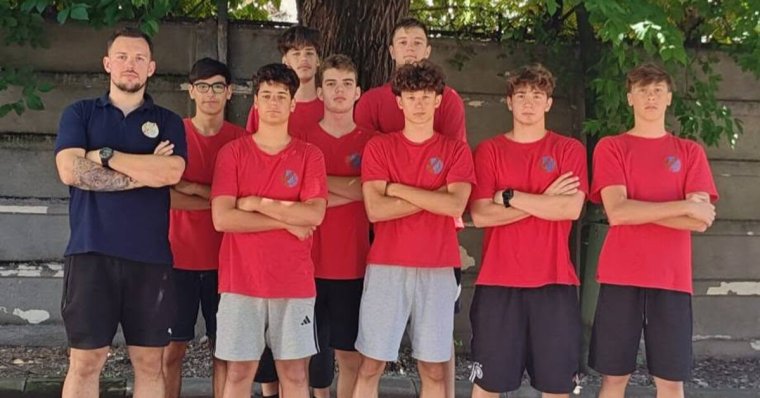 Negyedik lett a Crișul U16-os pólócsapata
