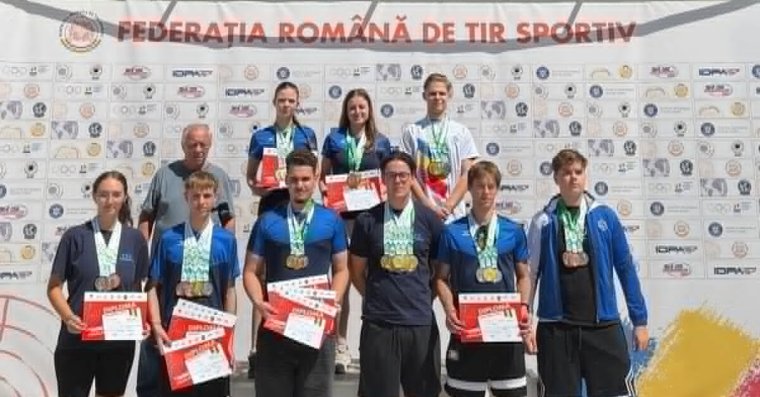 Aranyból is jutott bőven a váradi sportlövőknek