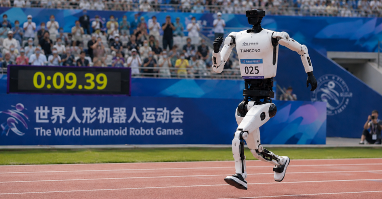 A robotok már Usain Boltot is lehagyták 100 méteren