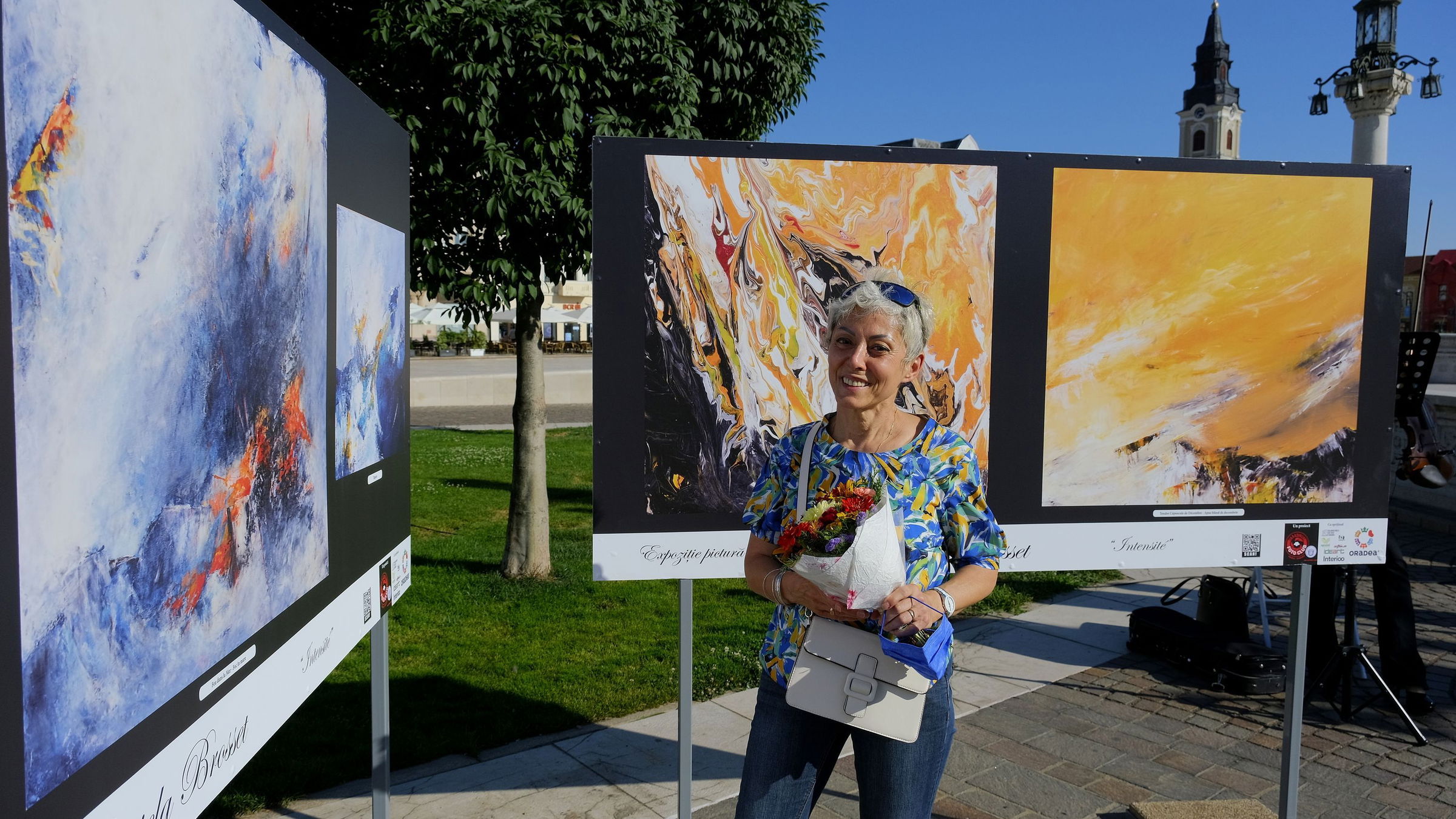 Festménykiállítás nyílt a nagyváradi Szent László téren