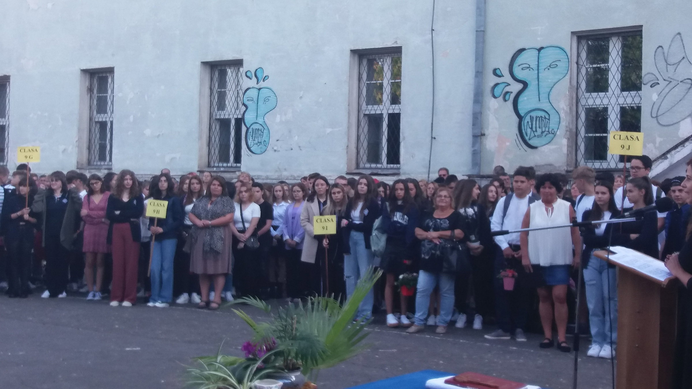 Tanévnyitó az Eminescu főgimnáziumban