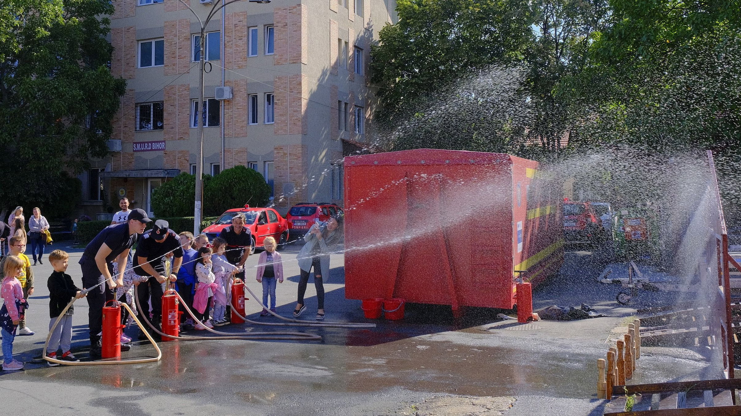 Megünnepelték a romániai tűzoltók napját Bihar megyében