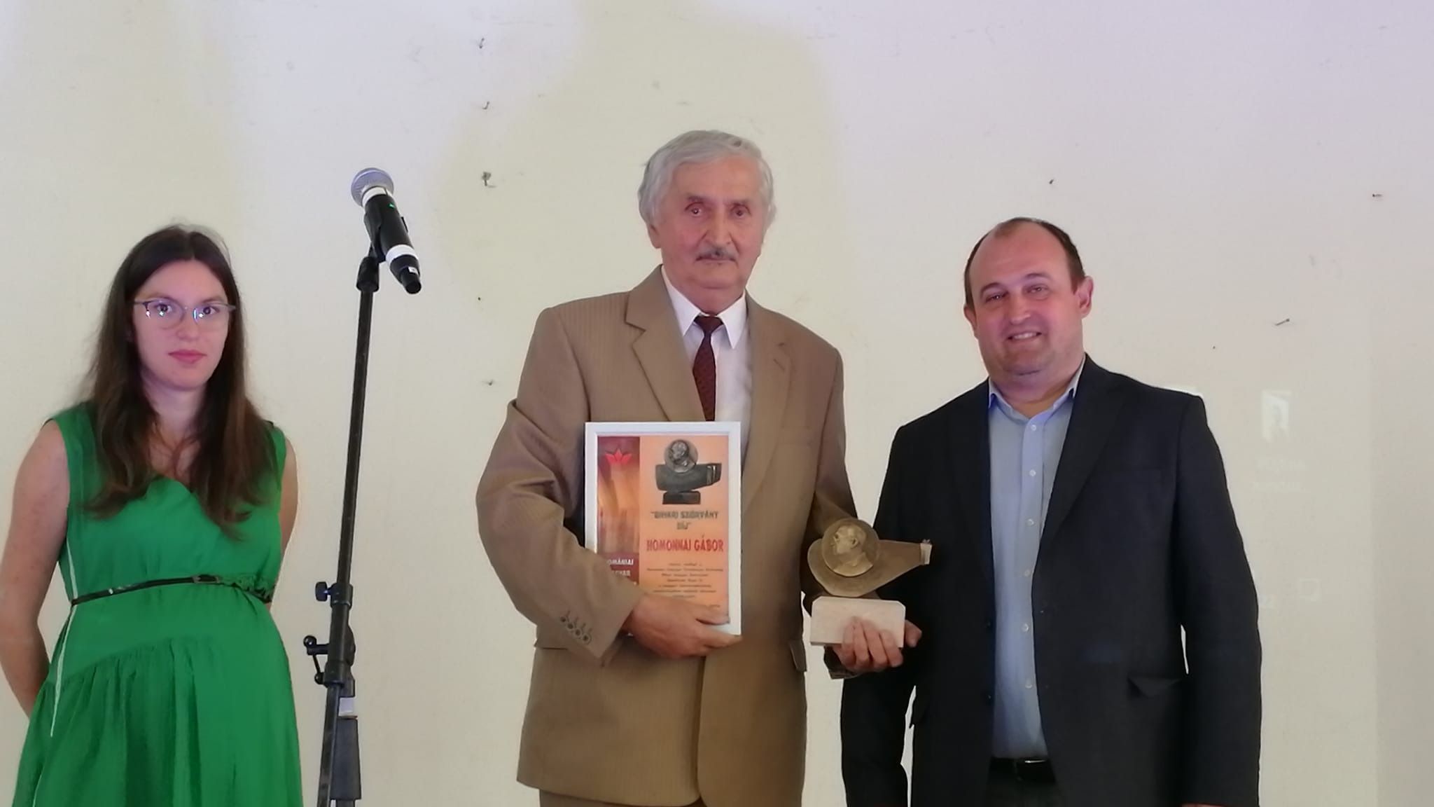 Homonnai Gábor helytörténész kapta a Zsisku János-szórványdíjat