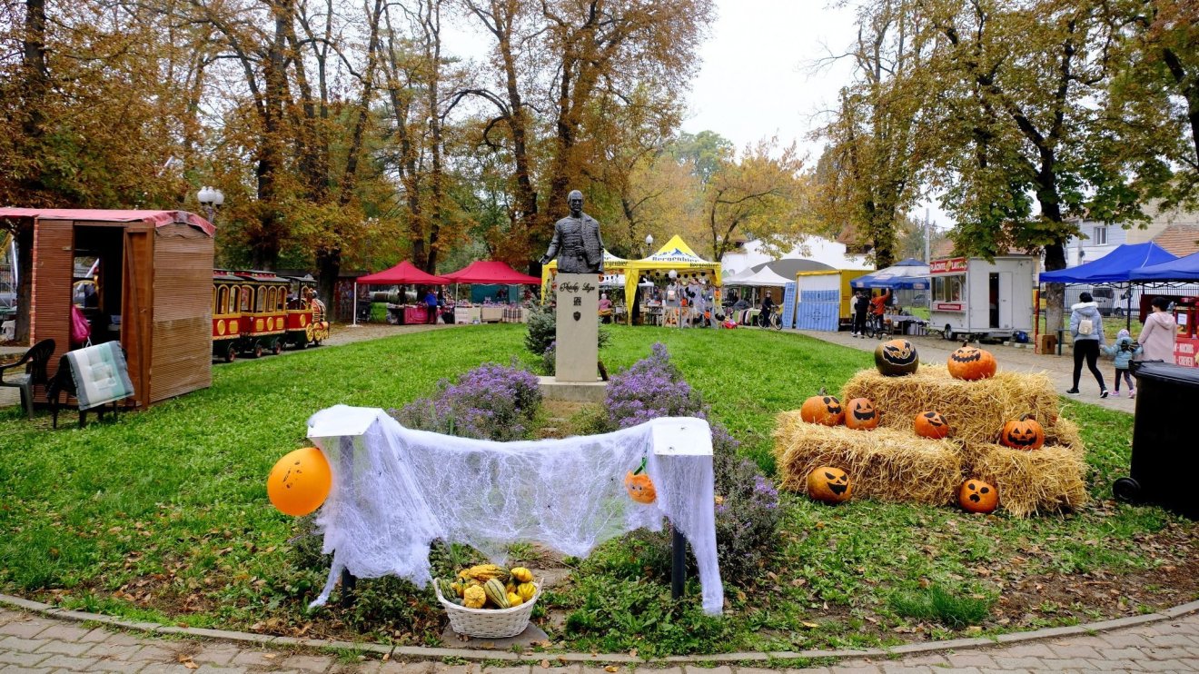 Gyerekprogramok és finomságok a nagyváradi Tökfesztiválon