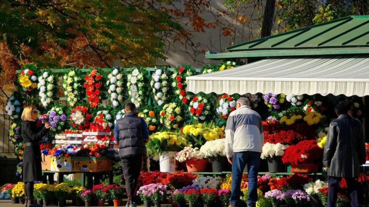 Szép időben emlékezhettünk elhunyt szeretteinkre