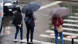 Kiterjednek az esőzések az ország egész területére, a hegyekben havazni fog