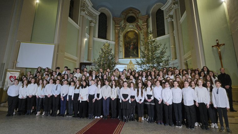 Nagyváradi diákok is bekapcsolódtak a Himnusz közös szavalásába