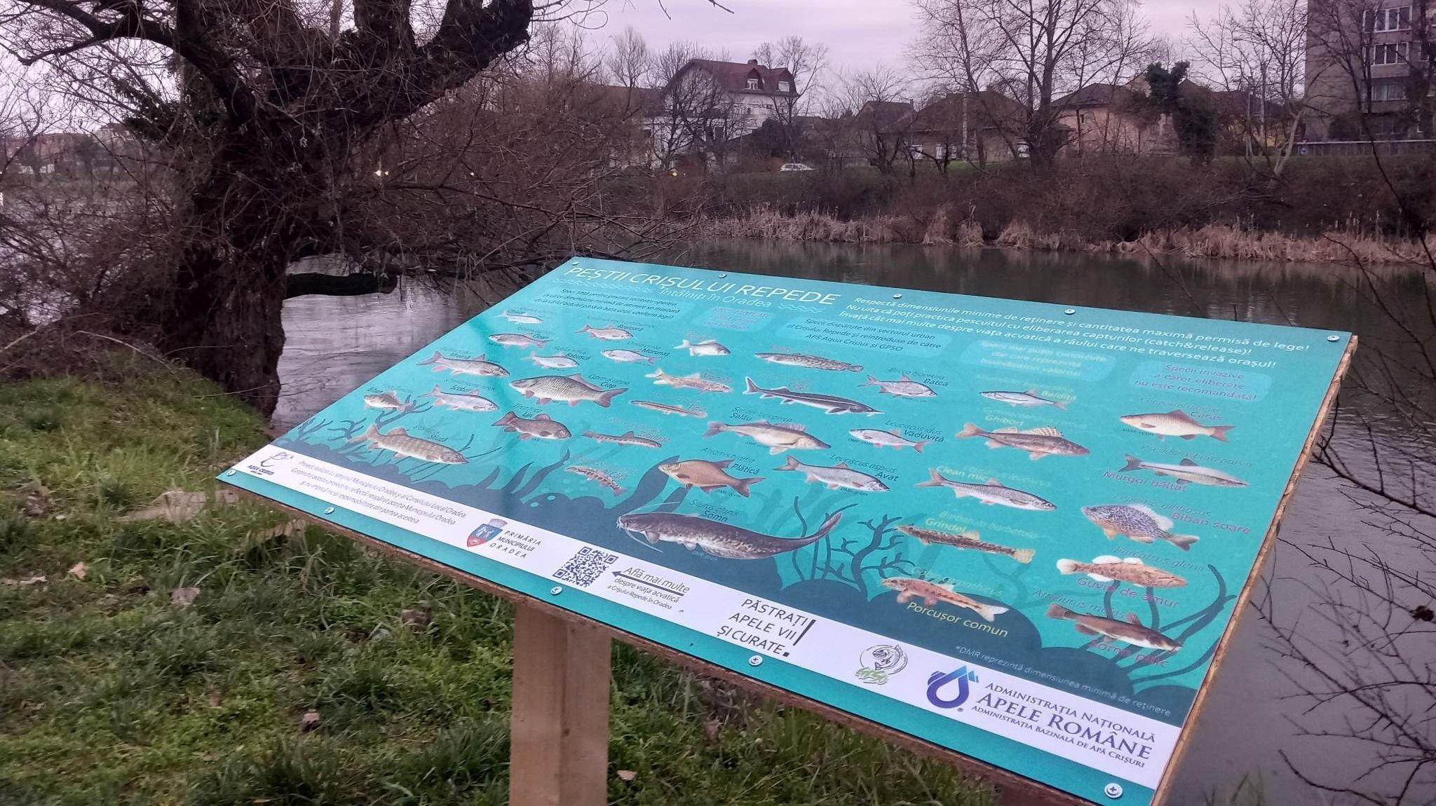 Információs táblákat helyezett ki az Aqua Crisius Egyesület