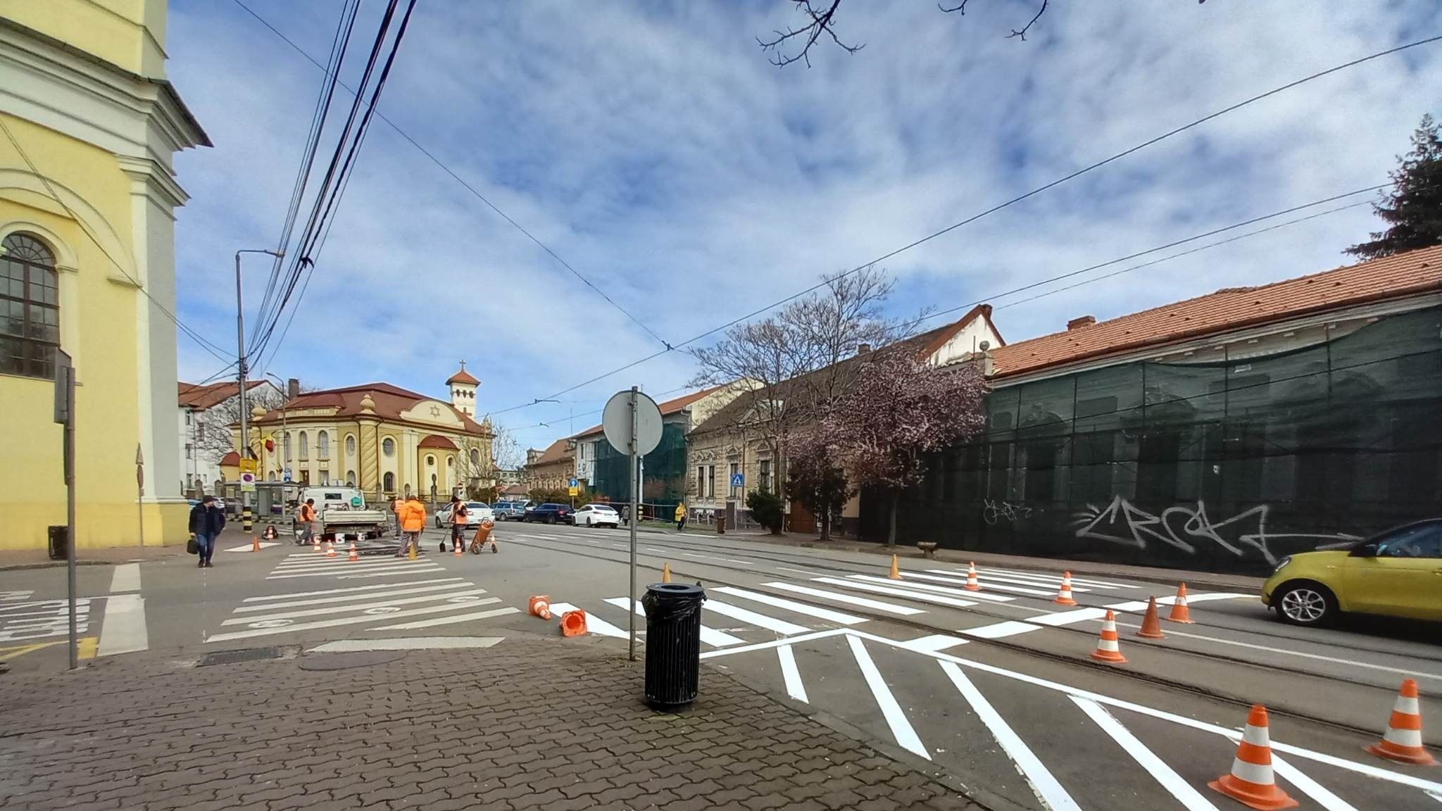 Áthelyeztek egy gyalogátjárót a Teleki utcán