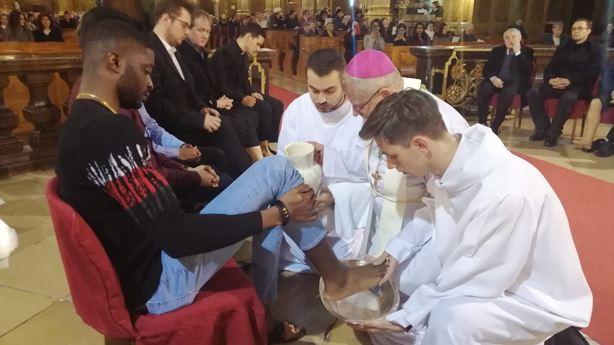 Az oltáriszentség alapítását is ünnepelték