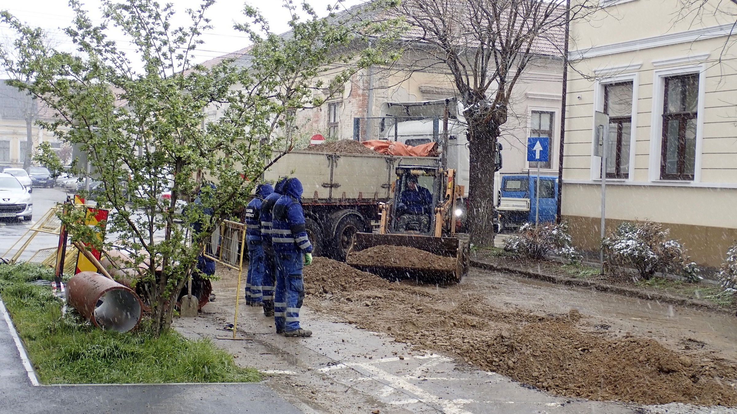 Infrastrukturális munkálatok Nagyváradon