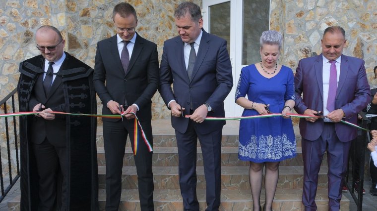 Magyar kormánytámogatással épült óvodát avattak Váradvelencén