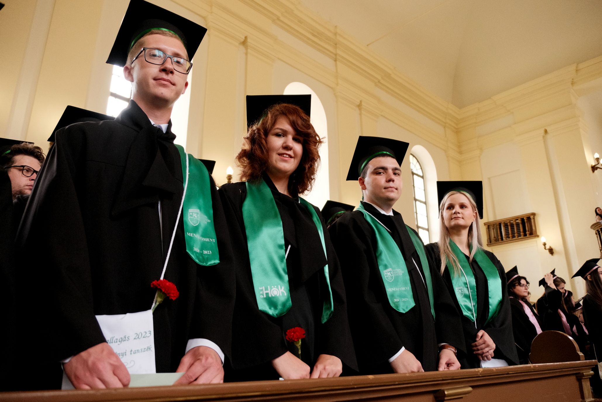 Ballagási ünnepség a nagyváradi Partiumi Keresztény Egyetemen