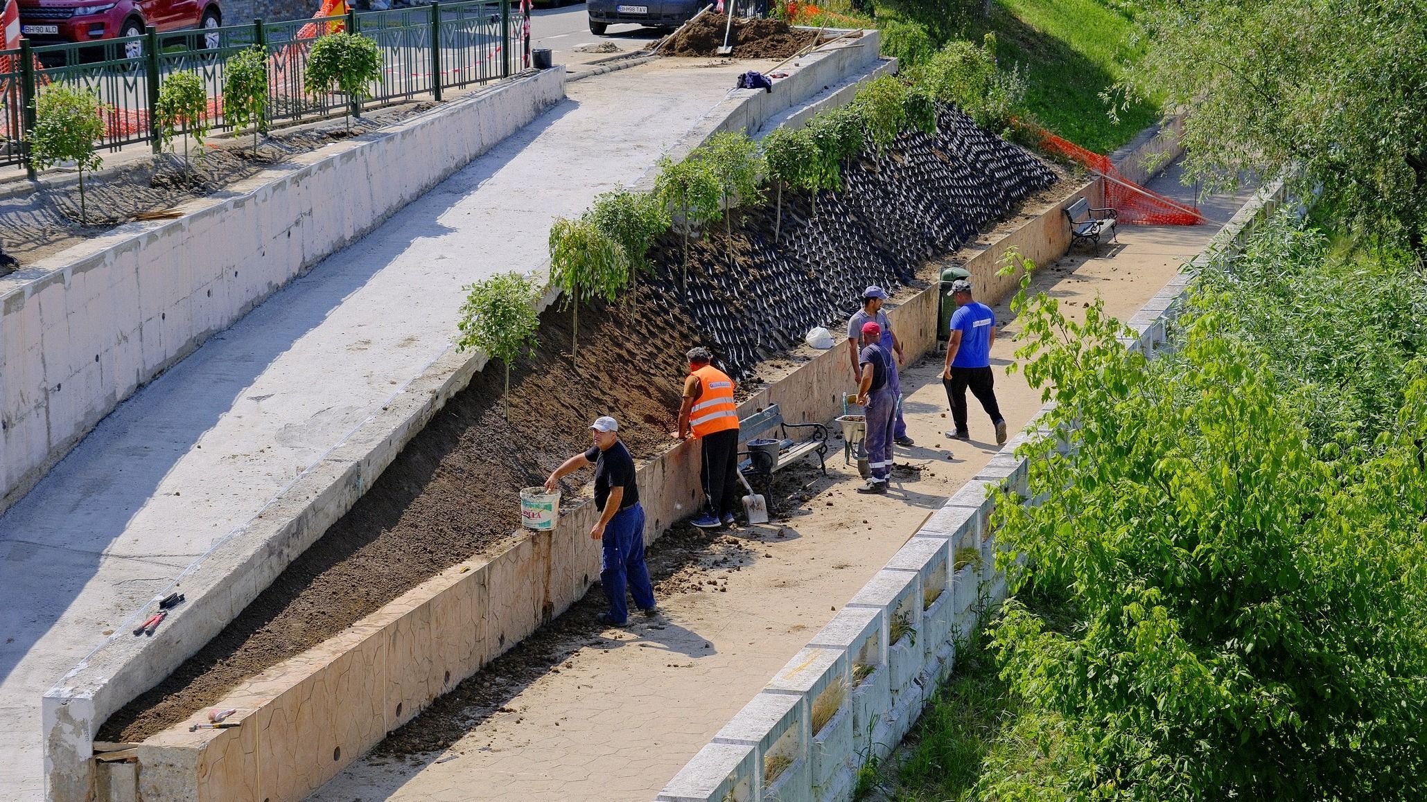 Hamarosan elkészül a bicikliút a Centenáriumi híd alatt