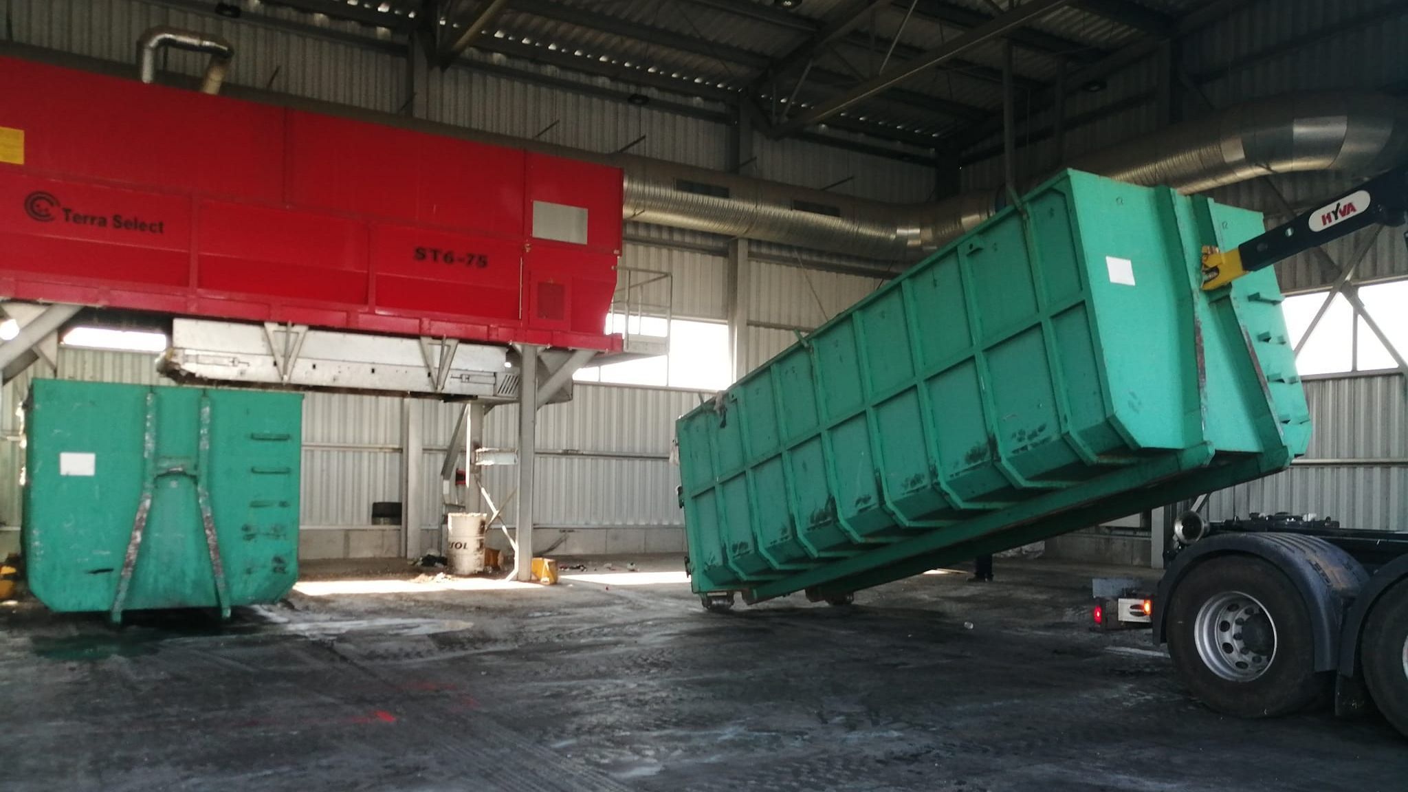 Megkezdte működését a hulladékkezelő állomás