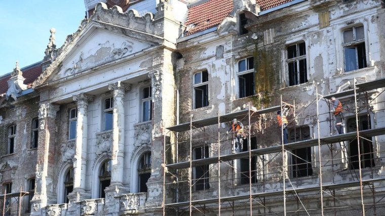 Uniós pénzekből szeretnék felújítani a volt pénzügyi palotát