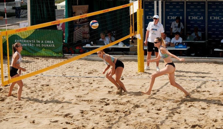 Parázs csaták a strandröplabda tornán