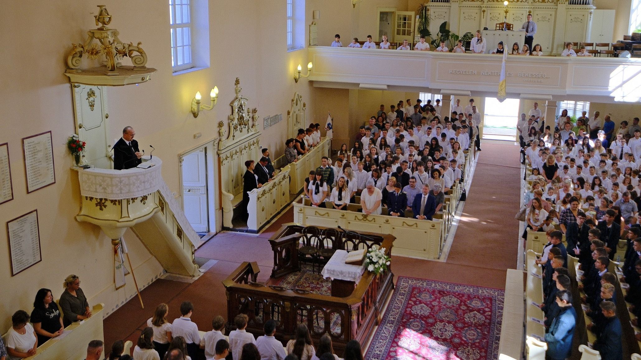 Elkezdődött a tanév a kibővült Lorántffy gimnáziumban is