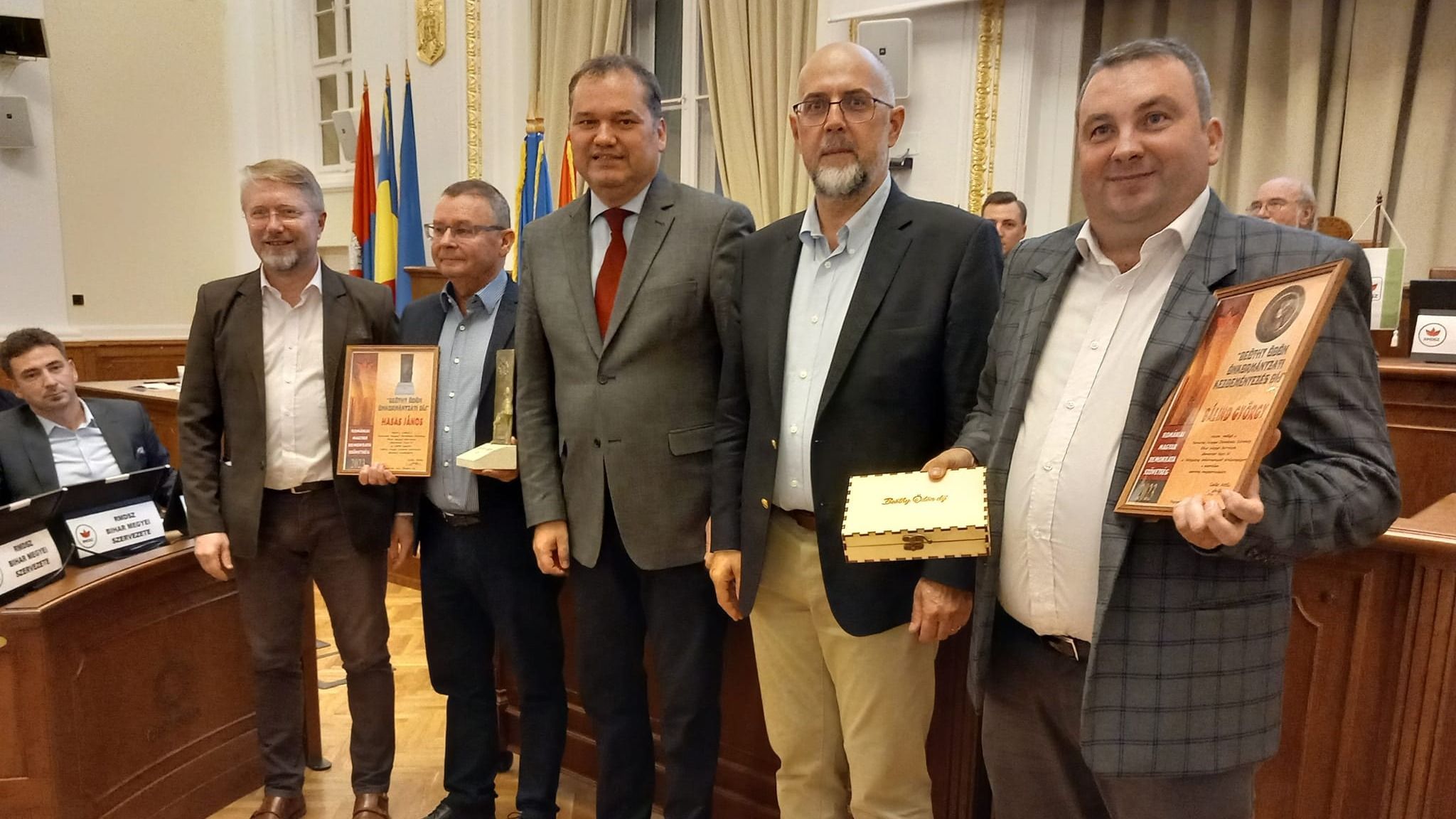 Átadták a Beöthy Ödön önkormányzati díjakat