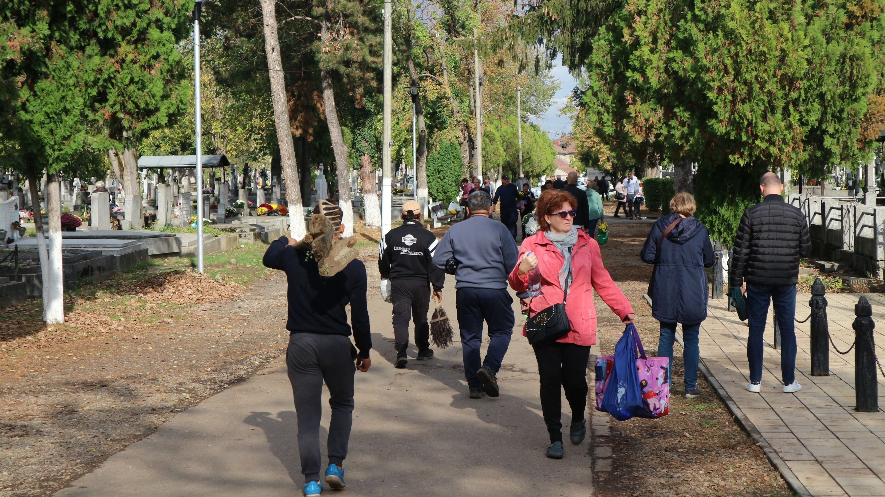 Mindenszentek napja a Rulikowski temetőben