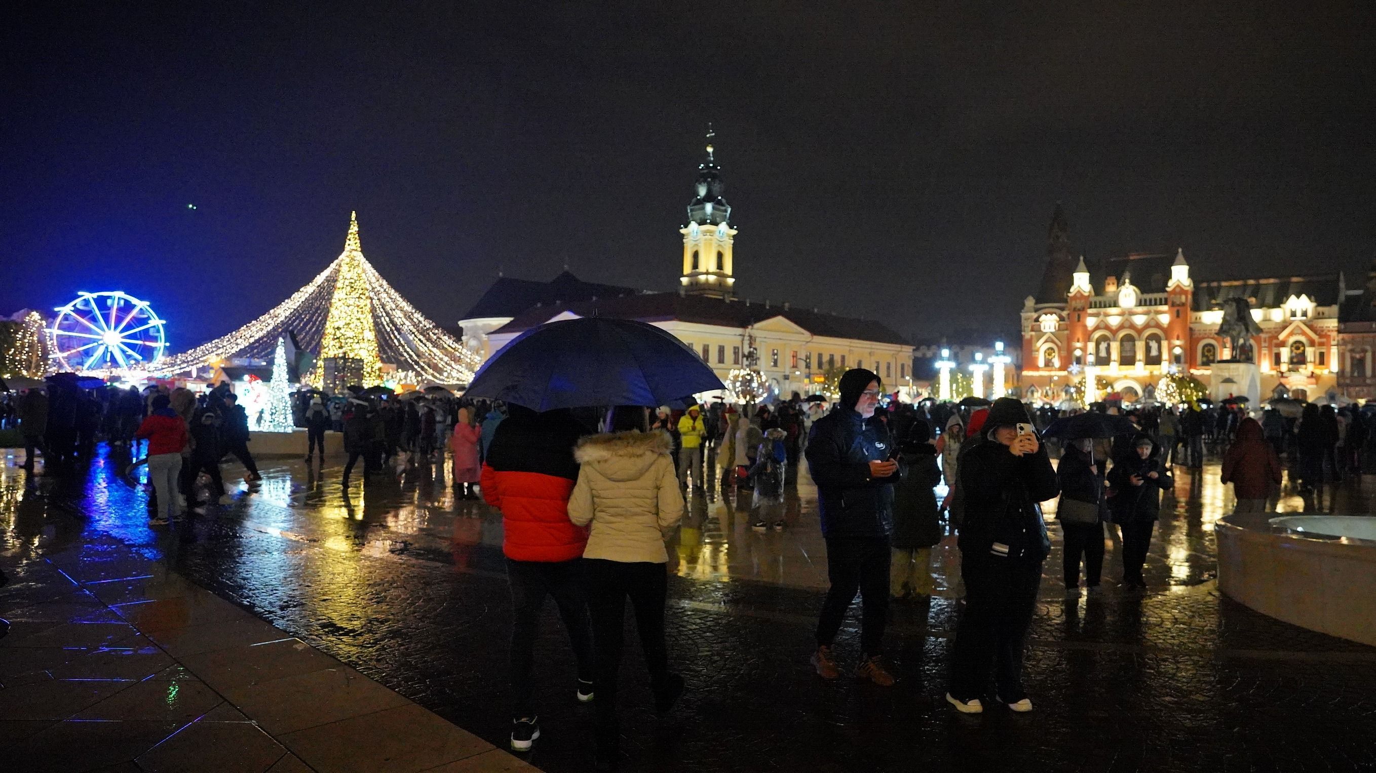 Elkezdődött a karácsonyi vásár Nagyváradon