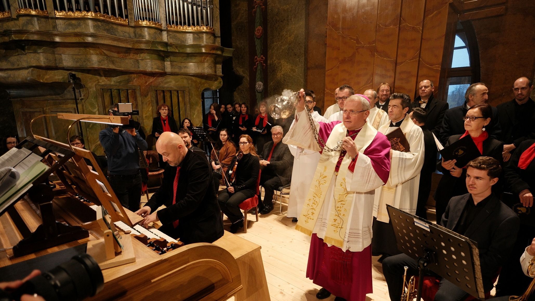 Megáldották a székesegyház megújult orgonáját