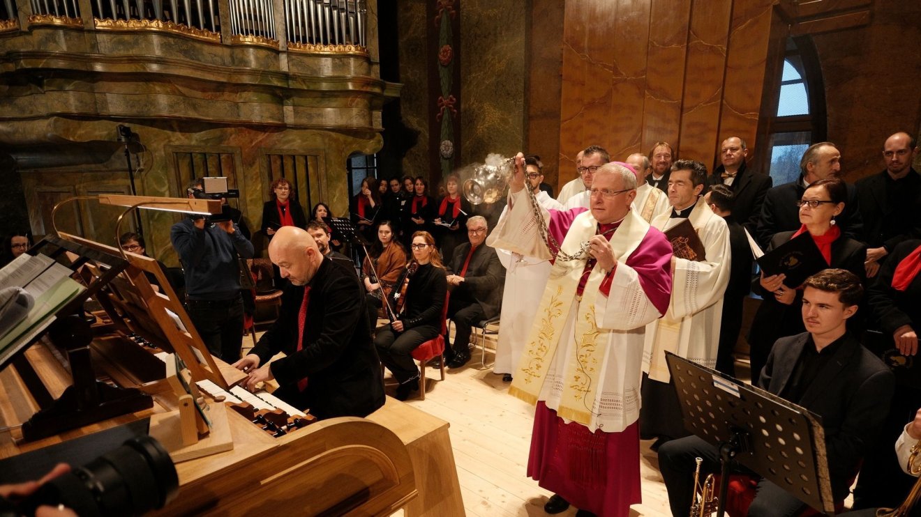 Megáldották a székesegyház megújult orgonáját