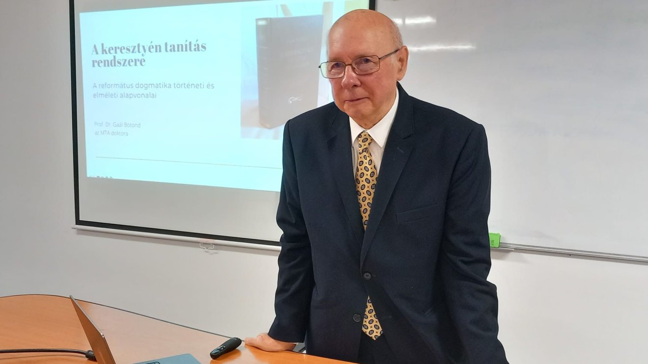 A keresztyén tanításról tartottak előadást a PKE-n