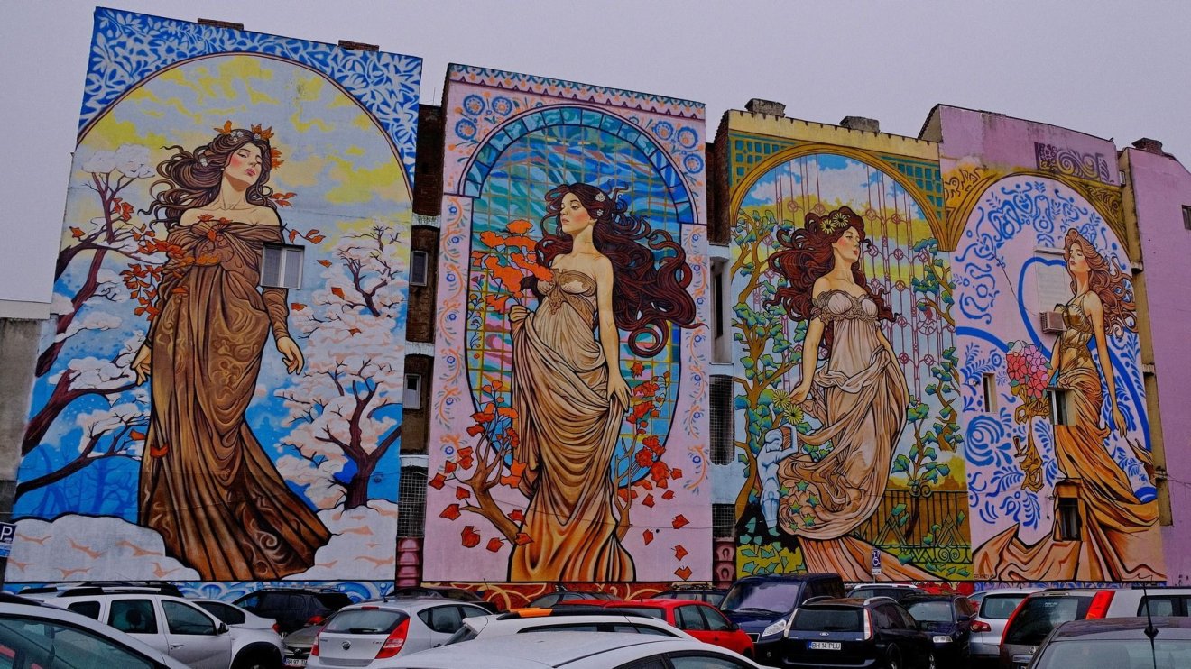 Felavatták a falfestményt