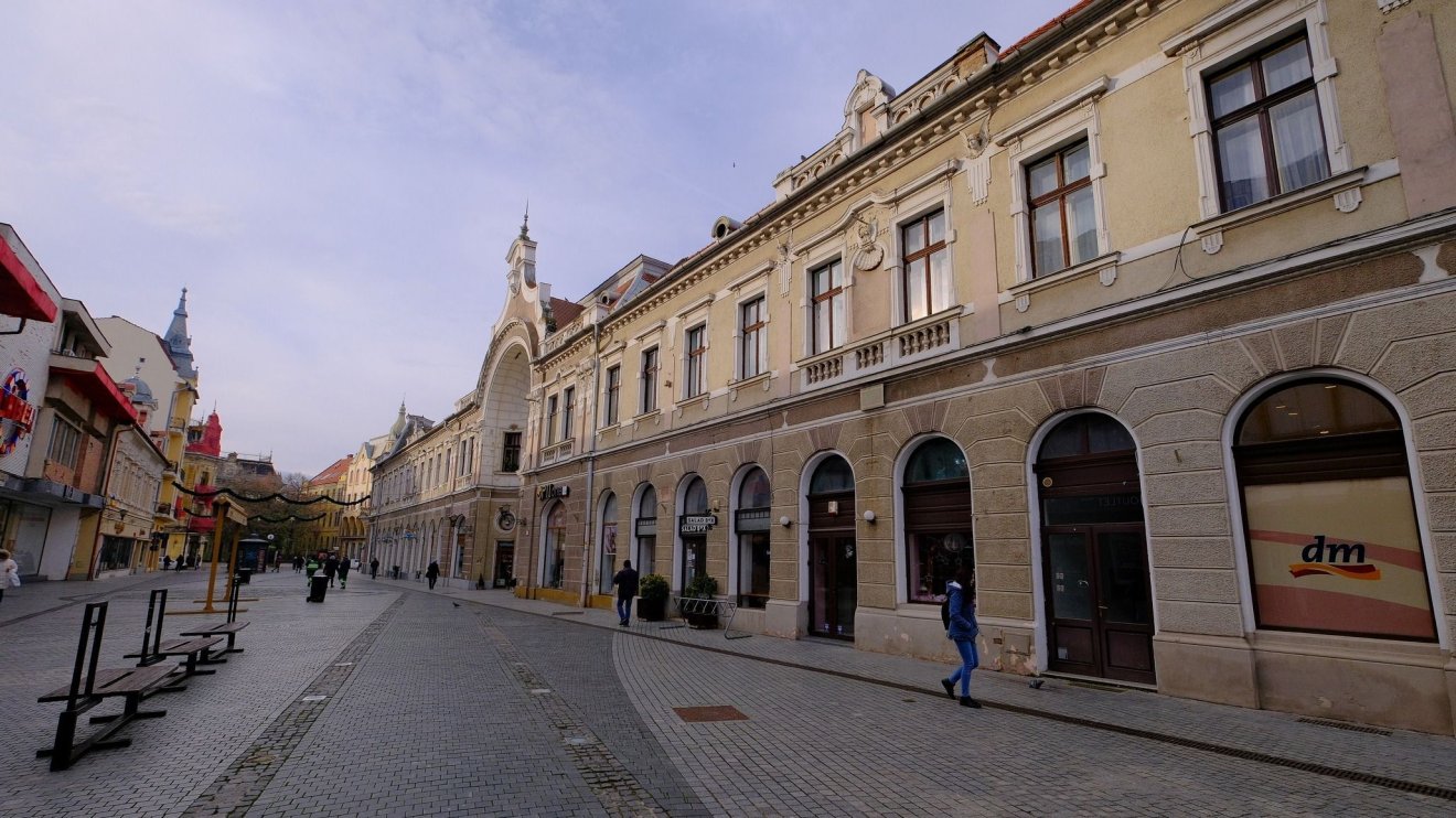 Megújul a nagyváradi korzó