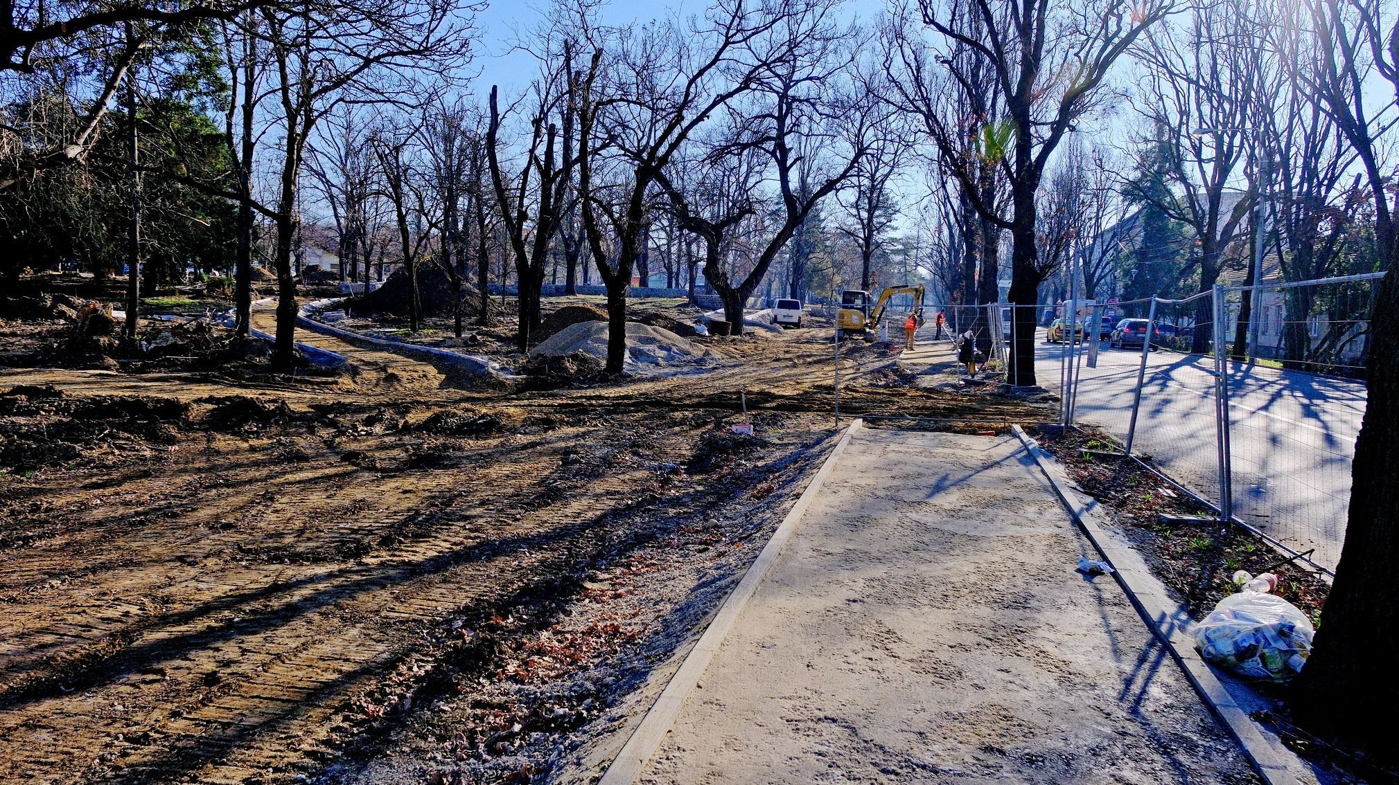 Már májusban elkészülhet a Petőfi park