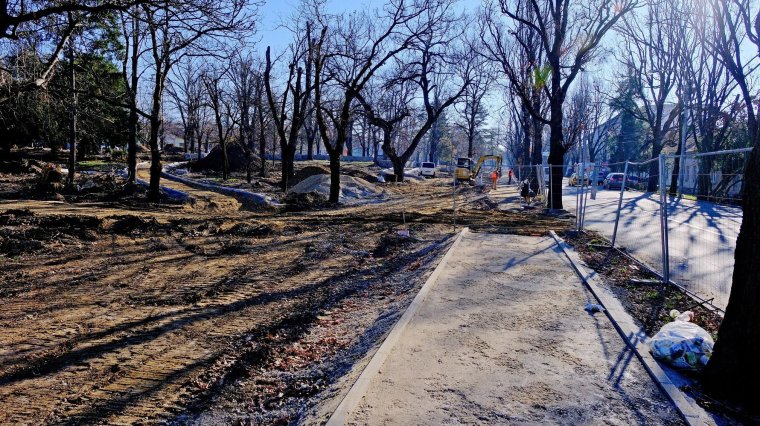 Már májusban elkészülhet a Petőfi park